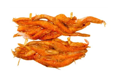 Karštai rūkytų atlant. lašišų papilvių pynės, 1 kg