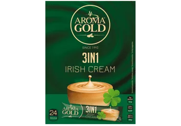 Kavos gėrimas AROMA GOLD 3IN1, airiško kremo skonio, 408 g