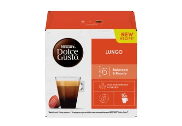 Kafijas kapsulas DOLCE GUSTO Lungo 16x5,6g