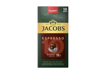 Kavos kapsulės JACOBS ESPRESSO INTENSO, 52 g