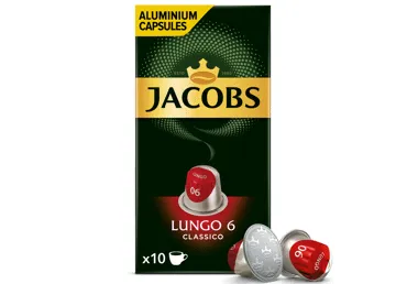 Kavos kapsulės JACOBS LUNGO CLASSIC, 52 g