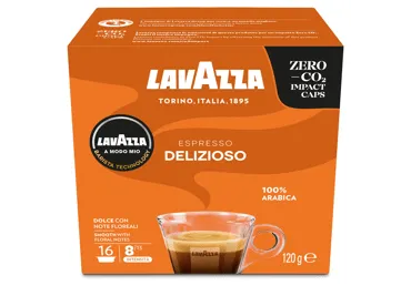 Kavos kapsulės LAVAZZA AMM „A Modo Mio Dek Cremoso“, 16 vnt x 120g