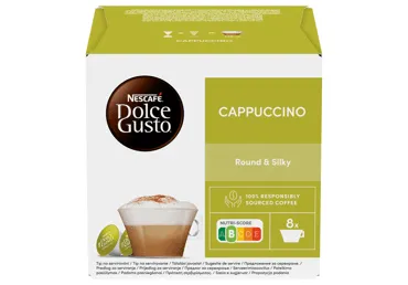 Kavos kapsulės NESCAFE DOLCE GUSTO CAPPUCCINO, 186.4 g