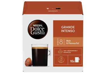 Kavos kapsulės NESCAFE DOLCE GUSTO GRANDE INTENSO, 132.8 g