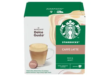 Kafijas kapsulas STARBUCKS Dolce Gusto Caffe Latte, 12gab, 121.2g