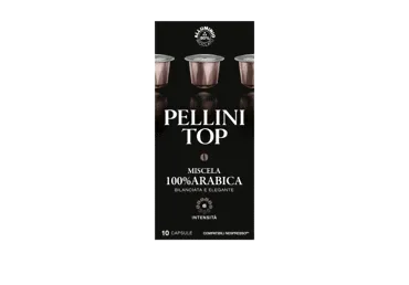 Kavos kapsulės PELLINI TOP, 10 g