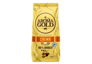 Kavos pupelės AROMA GOLD CREMA, 1 kg