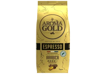 Kavos pupelės AROMA GOLD ESPRESSO, 1 kg