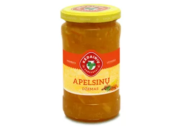 KĖDAINIŲ KONSERVŲ FABRIKO apelsinų džemas, 330 g