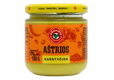 KĖDAINIŲ KONSERVŲ FABRIKO aštrios garstyčios, 190 g