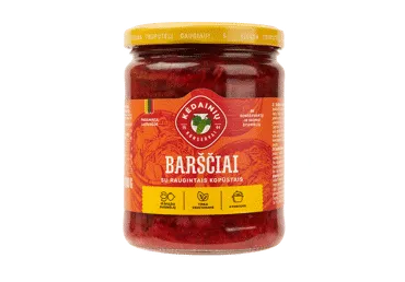 KĖDAINIŲ KONSERVŲ FABRIKO barščiai su šviežiais kopūstais, 480 g