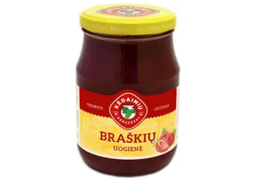 KĖDAINIŲ KONSERVŲ FABRIKO braškių uogienė, 430 g