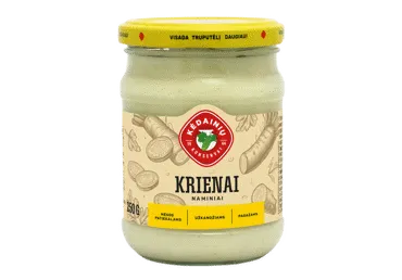 KĖDAINIŲ KONSERVŲ FABRIKO NAMINIAI krienai, 250 g