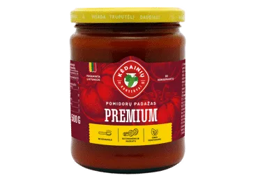 KĖDAINIŲ KONSERVŲ FABRIKO pomidorų padažas PREMIUM, 500 g