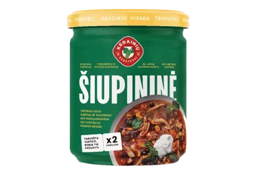 KĖDAINIŲ KONSERVŲ FABRIKO šiupininė sriuba, 480 g