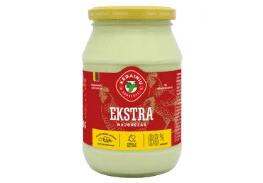 KĖDAINIŲ majonezas EKSTRA, 66 % rieb., 430 g