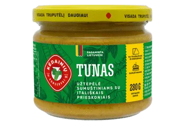 Tunai su itališkais prieskoniais sumuštiniams tepti KĖDAINIŲ, 280 g