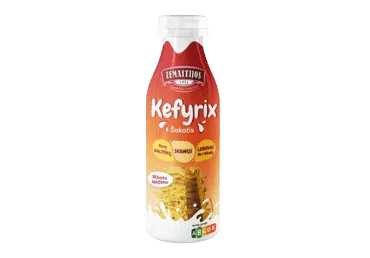 Kefyro kokteilis  ŽEMAITIJOS, šakočio skonio,  0,4% rieb., 450 g
