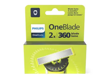 Keičiamieji ašmenys PHILIPS ONE BLADE, 1 rink. (2 vnt.), 1 vnt.
