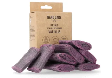 Kempinėlės metalui, plytelėms ir keramikai NANO CARE, 8 vnt.