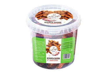 Kepinta duona su česnakine druska, 300 g