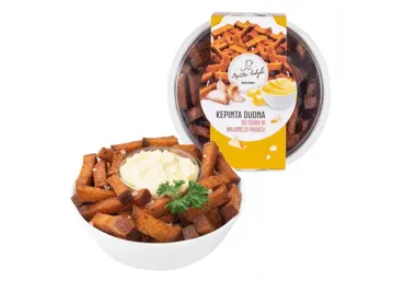 Kepinta duona su sūrio ir majonezo padažu, 240 g