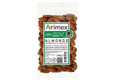 Kepinti ir sūdyti migdolai ARIMEX, 100 g