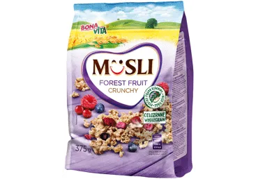 Kepinti javainiai su miško uogomis BONA VITA MUESLI, 375 g
