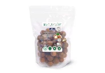 Kepinti makadamijų riešutai kevaluose ALVO, 500 g