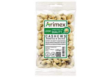 Kepinti sūdyti anakardžiai ARIMEX, 100 g