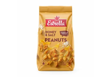 Kepinti žemės riešutai su medumi ir druska ESTRELLA, 240 g