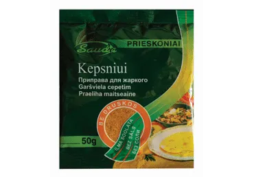 Kepsnių prieskoniai SAUDA, be druskos, 50 g