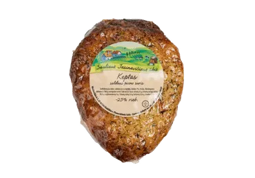 Keptas saldaus pieno sūris, 25 % rieb., 1 kg