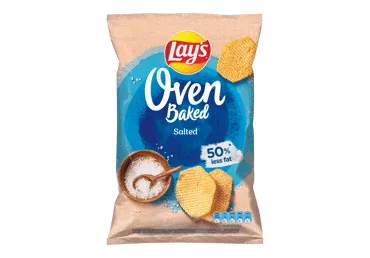 Kartupeļu čipsi LAY'S Oven ar sāls garšu 110g