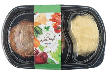 Kepti kiaulienos kotletai su bulvių koše, 300 g