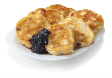 Kepti mieliniai blynai su razinomis, 1 kg