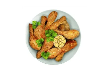 Keptos ŽARIJOS viščiukų broilerių blauzdelės be antibiotikų, 1 kg