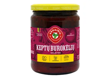 Keptų burokėlių salotos Kėdainių konservų fabrikas, 480 g
