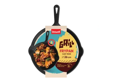 Ketaus keptuvė UNIWELL, 25 cm