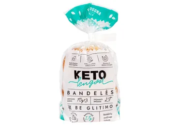 KETO bandelės, 210 g