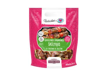 Kiaulienos sprand. šašlykas su svog., žolel. BEATOS VIRTUVĖ, 800 g