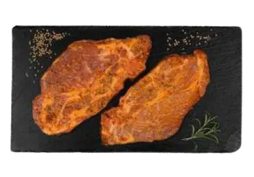 Kiaulienos sprandinė su kaulu kmynų ir garstyčių marinate, 1 kg
