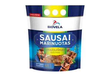 Kiaulienos sprandinės šašlykas braziliškame marinate, 800 g