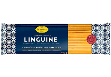 Kietagrūdžių kviečių makaronai MALSENA (liežuvėliai), 400 g