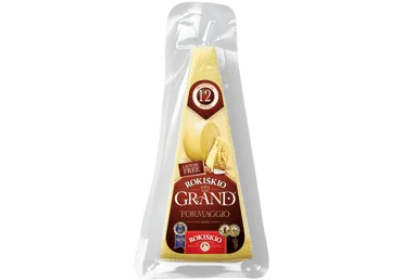 Kietasis ROKIŠKIO sūris GRAND, brand. 12 mėn., 37% rieb.s.m., 180 g