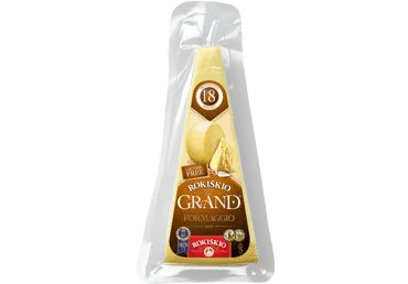 Kietasis ROKIŠKIO sūris GRAND, brand. 18 mėn., 37% rieb.s.m., 180 g