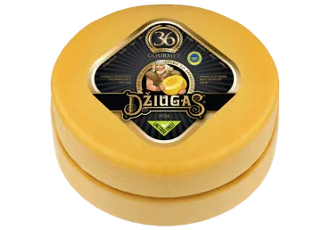 Kietasis sūris DŽIUGAS GOURMET, brandinta 36 mėn.,  40 % rieb. s. m., 1 kg