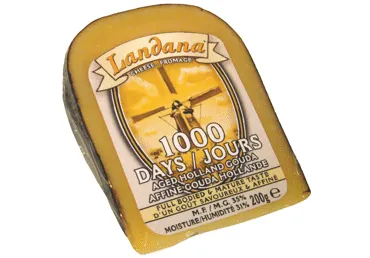 Kietasis sūris LANDANA 1000 DAYS, 48 % rieb. s. m., 180 g