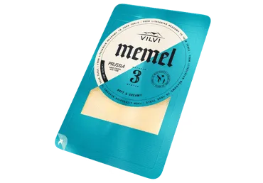 Kietasis sūris MEMEL PRUSSIA (riekelės), 45 % rieb. s. m., 150 g
