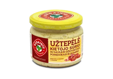 Kietojo sūrio KKF užtepėlė su kumpiu, 53 % rieb., 280 ml
